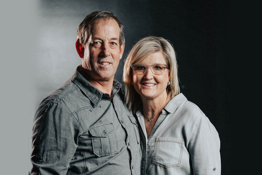 The Lead Pastors of Radiant Church, Pastors Jeff & Dina Hackert